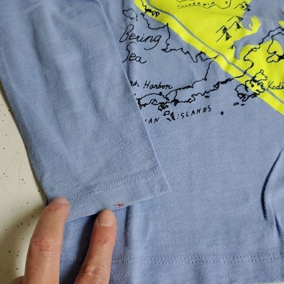 Glow in the dark Jcrew crewcuts t shirt 6-7 - Picture 3 of 3